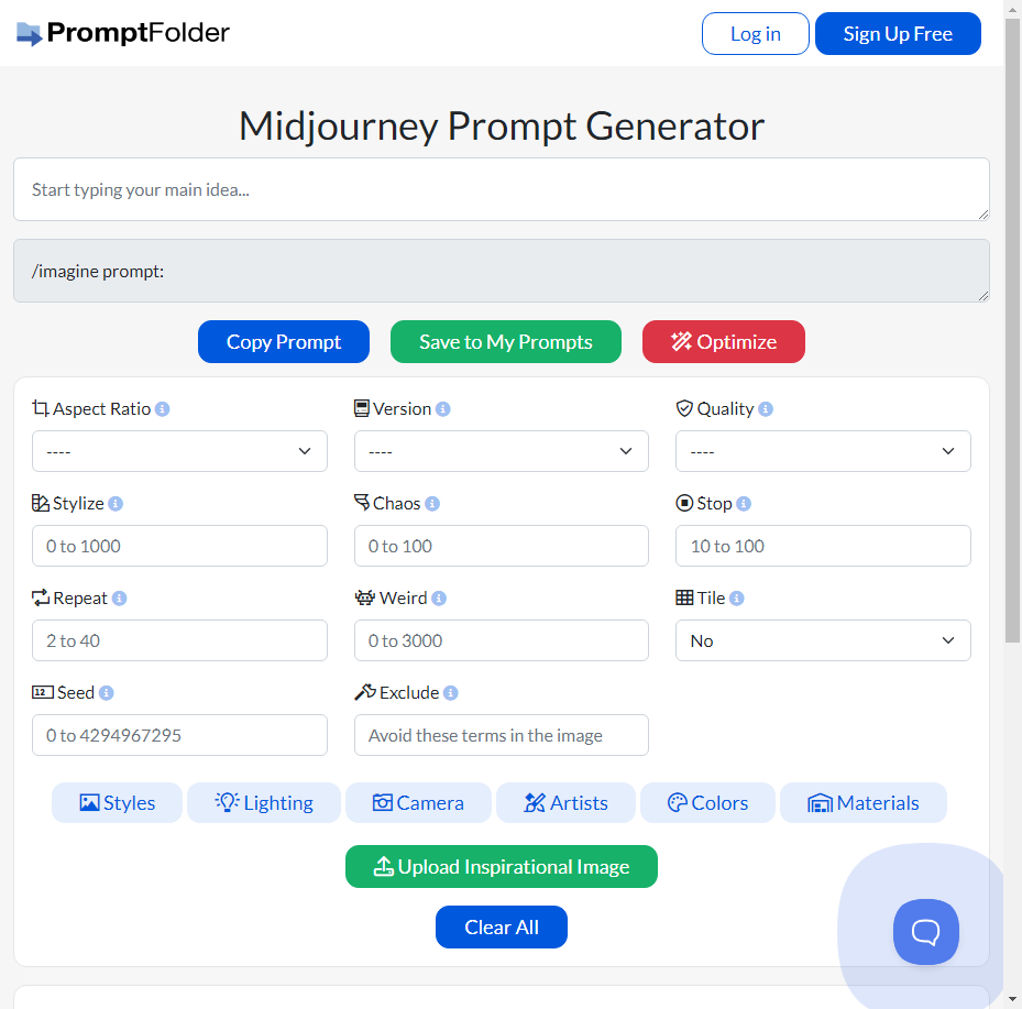 Midjourney Prompt Generator: Helps You Build The Perfect Prompt!